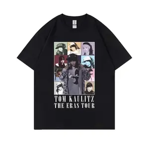 Tom Kaulitz The Eras Tour Graphic T Shirts German Rock Band Tokio el T-shirts Men Women Vintage Punk Gothic Tshirt  C418 WQX
