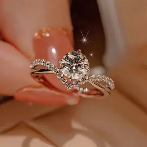 Exquisite Elegant Finger Jewelry Decoration, Timeless Design ring for women, and Dazzling Brilliance