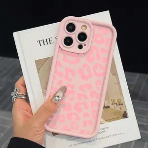 for iPhone 13 Fashion Leopard-Pattern Phone Case, Shockproof Phone Protective Cover, Phone Accessory Compatible With IPhone 11 12 13 14 15 Pro Max