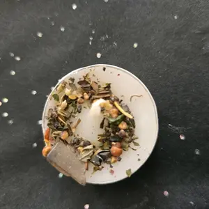 Fuck Around and Find Out Protection Candle | Boundary Setting Ritual Tea Light | Smoky Quartz & Hematite | Protection Spell Candle | Witchcraft Energy Cleanse