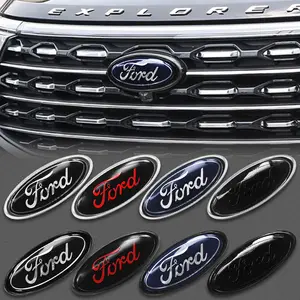 Ford Emblem Badge Decoration, Fits Ford F-150/f-250/mondeo/escape/kuga, Enhances Vehicle Aesthetics & Functionality, Durable Design, Car Decal