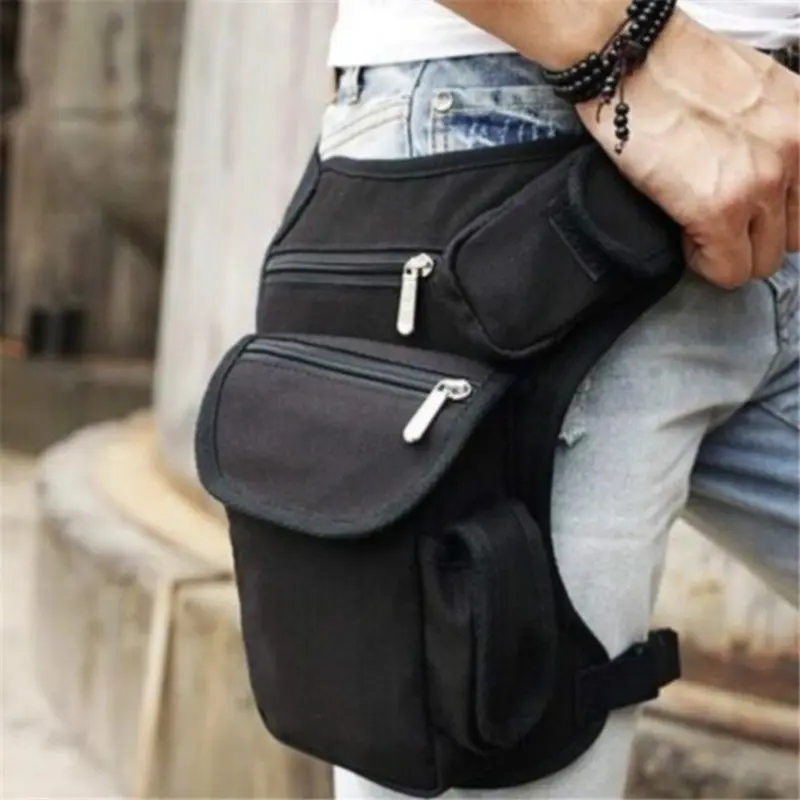 Outdoor Leg Bag, Running Sports Waist Pack, Cycling Hiking Wilderness Travel Storage Bag, Nylon Material, Sporty Style, Tool Bags