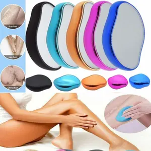 Crystal Hair Eraser for Women and Men, Reusable Crystal Hair Remover Magic Painless Exfoliation Hair Removal Tool, Magic Hair Eraser for Back Arms Legs
