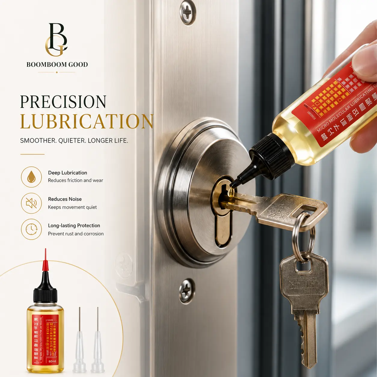 2 Pcs Oil for Door Hinges Noise - Anti Seize Squeaky Door Hinge Oil |  Bikes, Sewing Machines, Equipment