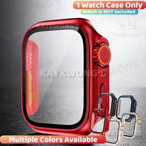 KAYKWONG'S Iwatch Screen Protector Case for Series 11/10/9/8/7/6/5/4, Durable Protective Titanium Design, Perfect for 40/41/42/44/45/46mm Models, Protects Front Screen, Cover