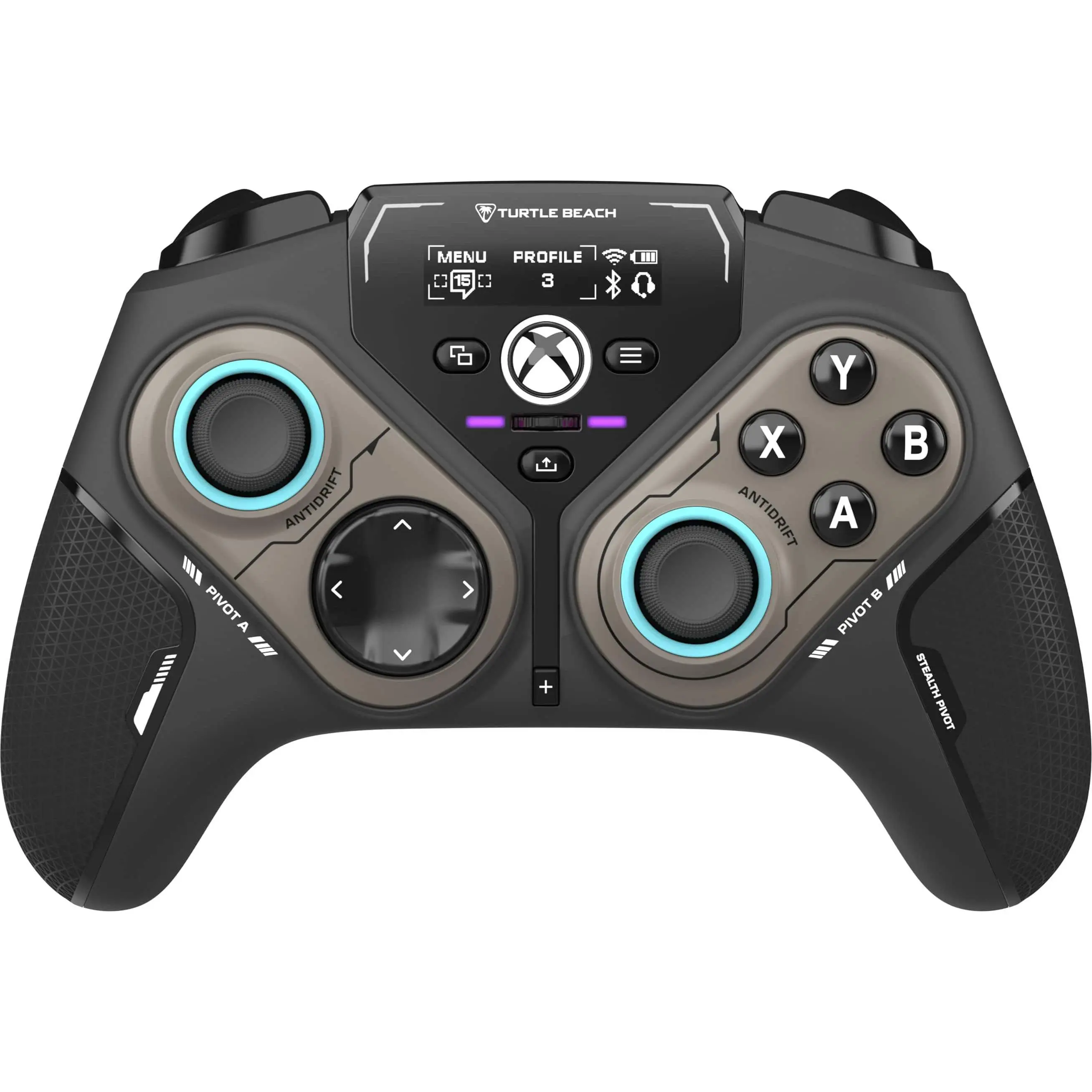 Turtle Beach - Stealth Pivot Wireless Smart PC Gaming Controller with Rotating Modules - Black