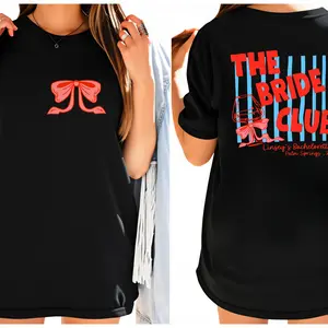 The Bride Club Shirt, The Bach Club Bachelorette Party Shirt, Bride Shirt, Matching Bach Trip Tee, Bridesmaid Gifts