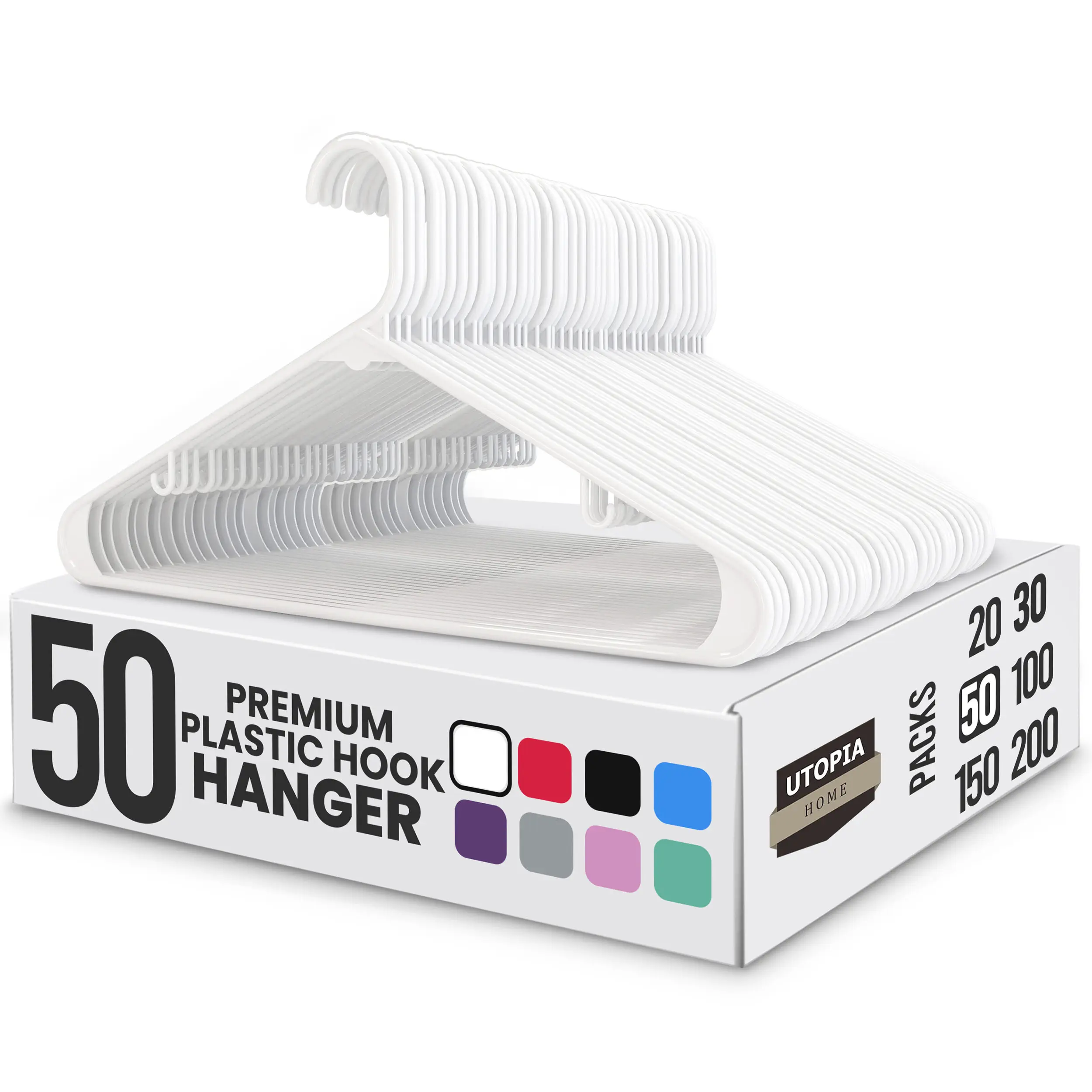 White - (50 Pack)
