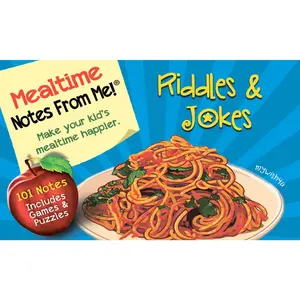 Riddles & Jokes - 101 Tear-Off Lunch Box Notes for Kids - Inspirational, Motivational, Thinking of You, Jokes for Kids, Summer Camp, Back to School Essentials, Ages 8+