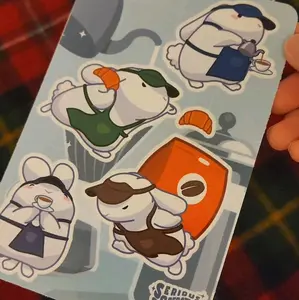 Bunnistas Waterproof Vinyl Sticker Sheet