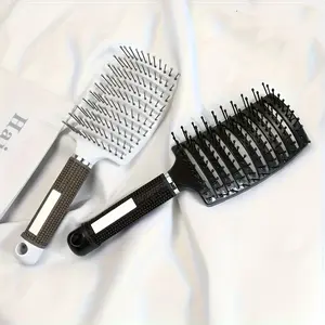 Fashion Styling Comb, Detangler Brush & Scalp Massager, Large Arc Design, Quick Detangle, Suitable for All Hair Types, Year-Round Use, Hair Care Comb, Grooming Brush, Detangling Hair Brush