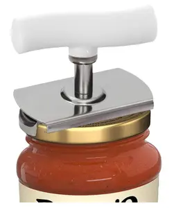 Jar Opener for Weak Hands,Jar Opener for Seniors with Arthritis,Low Strength and Children,Bottle Opener Tool, Adjustable Jar Opener for 1-4inch Bottles and Jars(white)