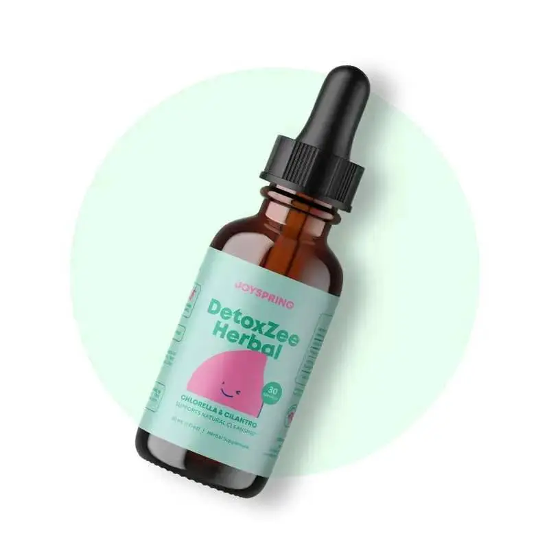 DetoxZee Cilantro Drops - Natural Herbal Blend with Zeolite & Cilantro, Healthcare Digestive Nutritional Supplement