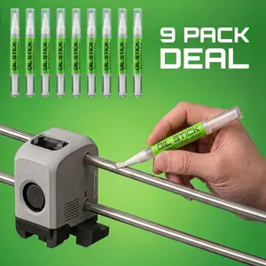 OilStick - 9 Pack - 3D Printer Oil Brush, 3D Printing Tools and Accessories, 3D Printer Maintenance, PTFE Machine Oil Applicator