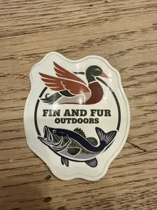 Fin and fur sticker less detailed