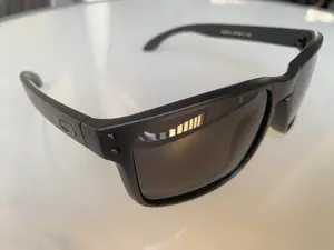 New Sunglasses Polarized Holbrook Matte Black(All Black)USPS