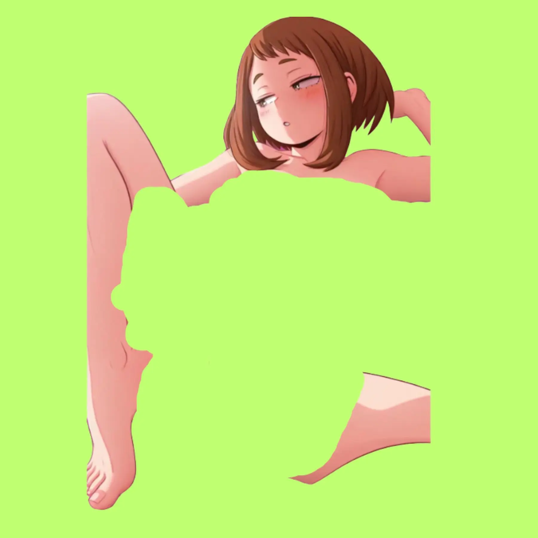 Uraraka Ochako 17 Sticker – Kiss-Cut Vinyl Decal for Laptop & Hydro Flask, Full Body Sticker