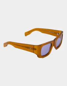 DECADE Astro 60s Sunglasses, Butterscotch