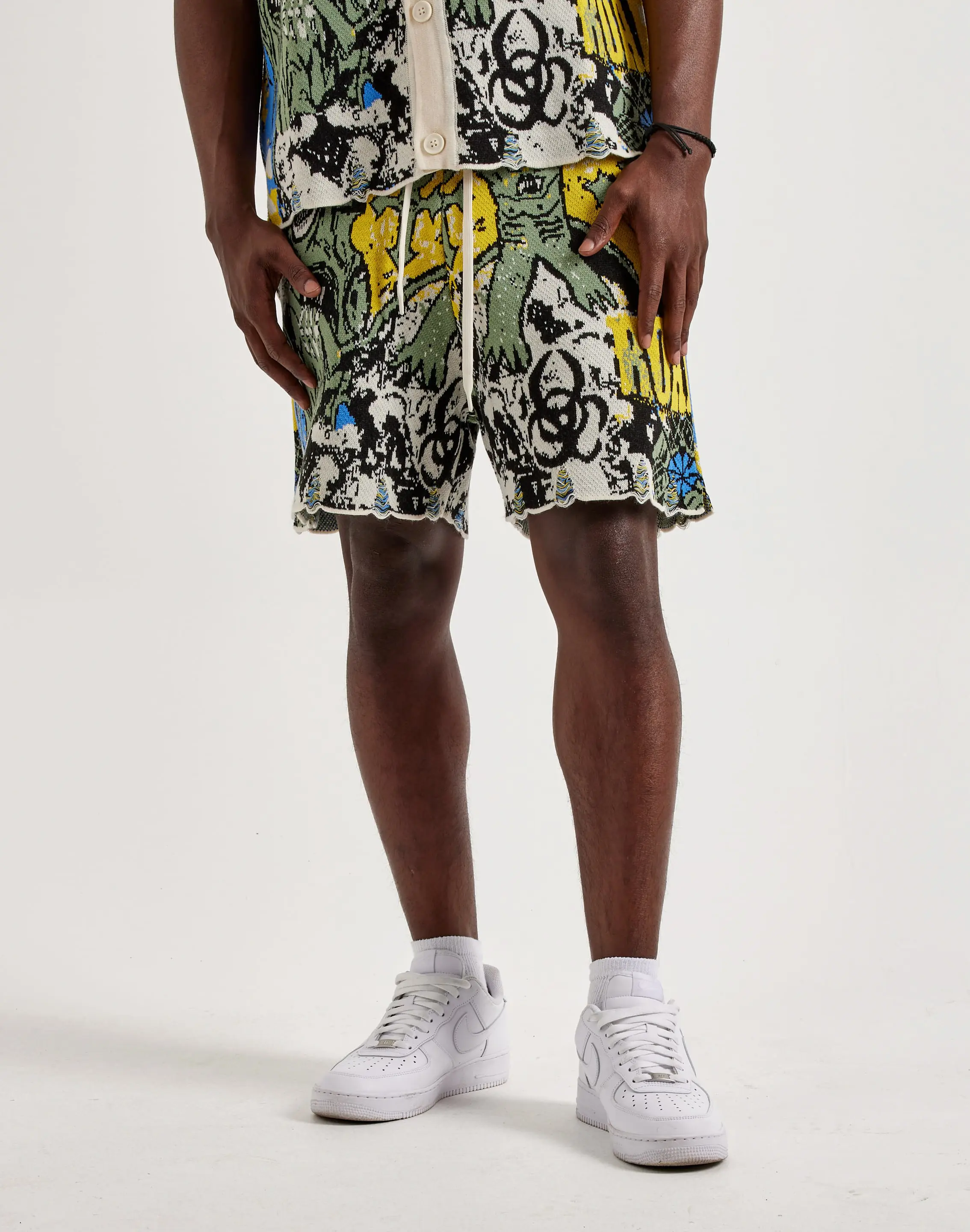 Mens Chapter By Kohli Road Warrior Knit Shorts
