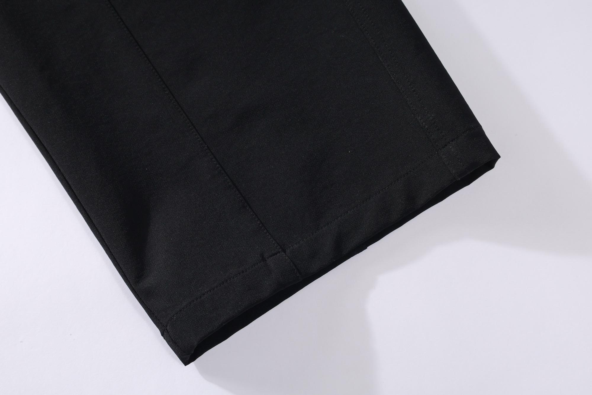 Men’s summer American casual cargo pants, loose straight fit, comfortable and breathable