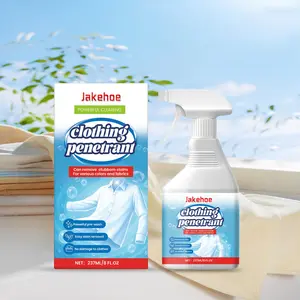 Jakehoe Clothing Penetration Spray, Gentle Cleaning Oil Stain Removal, Detergent Cleaner, Scented Laundry Cleanser, Fabric Care Solution