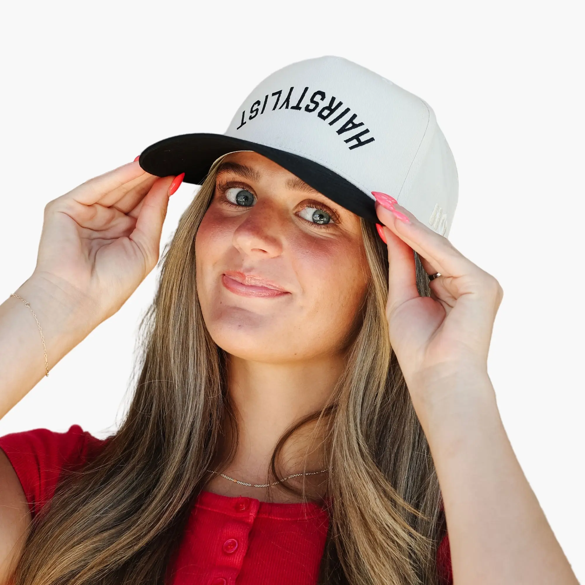 Black "Hairstylist" Hat