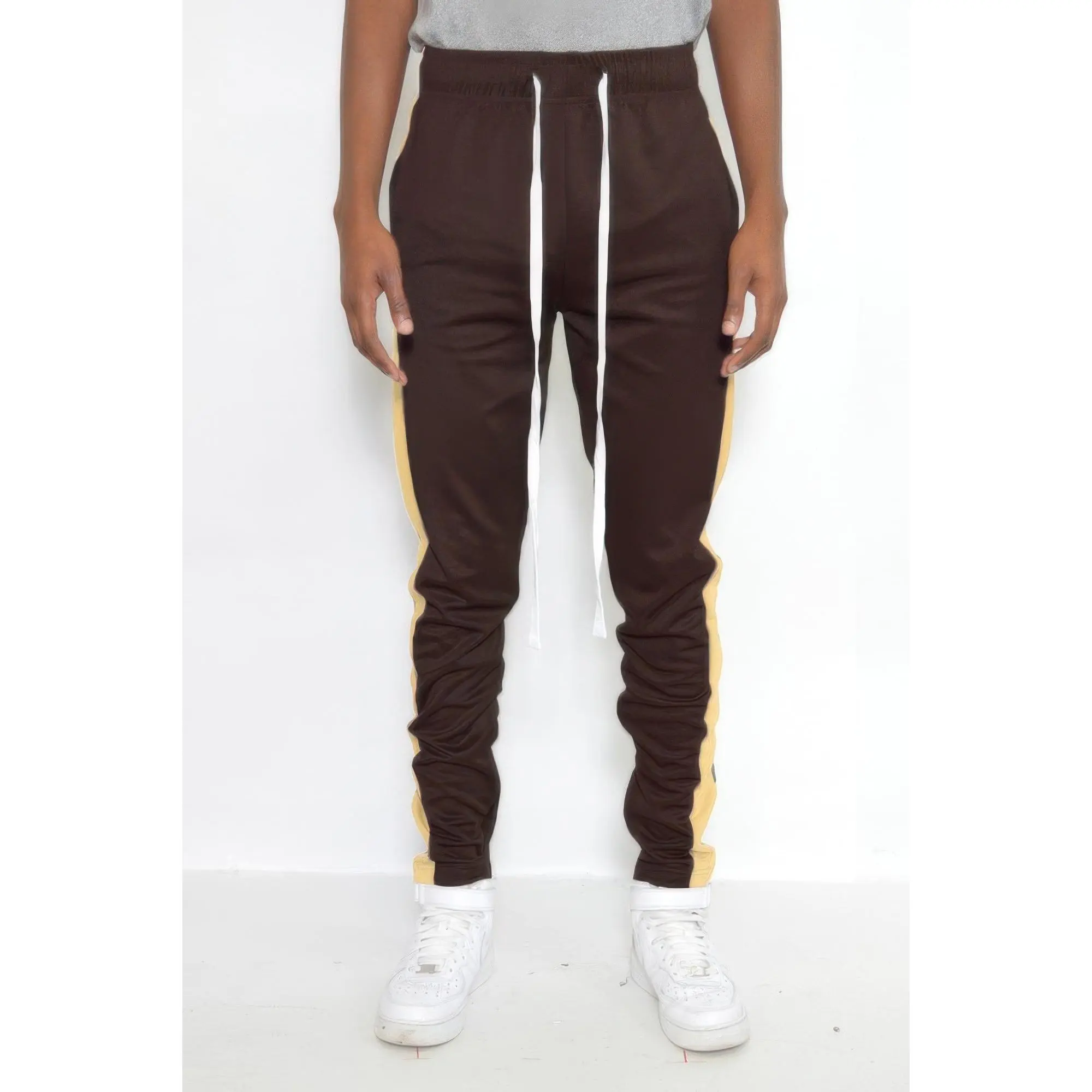 Slim Fit Single Stripe Track Pant