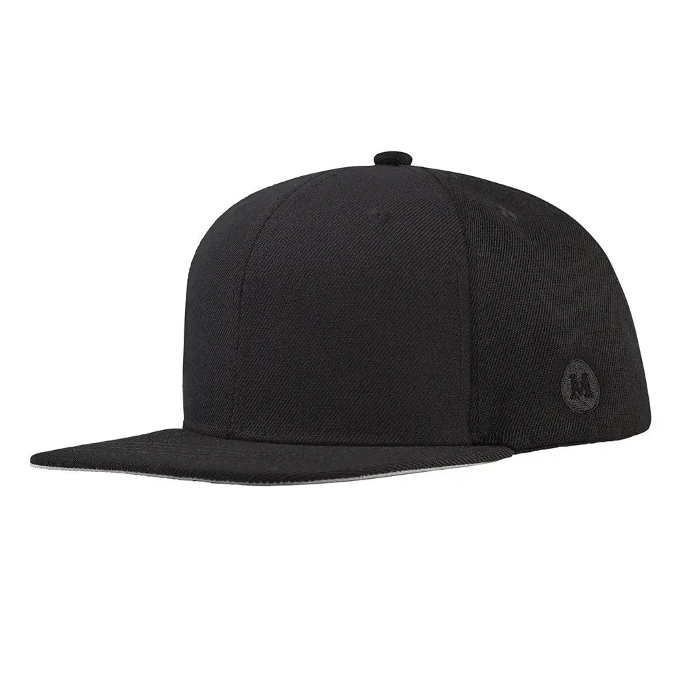 Blank Snapback - Black Blank Snapback - Black