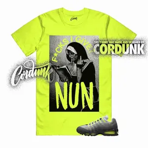 Air Max 95 Big Bubble Neon Yellow Black Cool Grey OG 2026 T Shirt Match NUN, Gift For Him, Gift For Her. 7IN