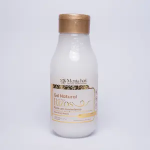 Menta Hair Natural Gelatin for Curls with Keravis X550ml - Gel for Rizzos with Movement - 550ml Bottle