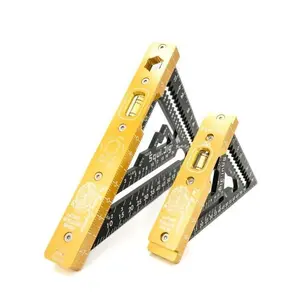 7.5" Pro Square + 4.5" Mini Square w/Level - Latino Builders Show Edición Pro Set