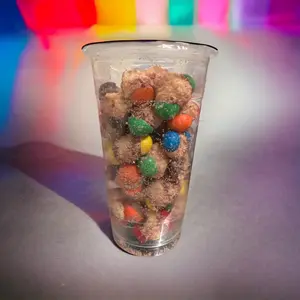 Chocolate Caramel puffs candy