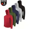 HOPLYNN Men's Athletic Hoodies - Long Sleeve Lightweight Rash Guards, Breathable Dry Fit Fitness Streetwear, Gym Clothes, Gym Daily Wear, Beach & Fishing Athletic Fashion Activewear