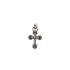 Filigree Cross Pendant with Bale "Sterling Silver" CHRM0317