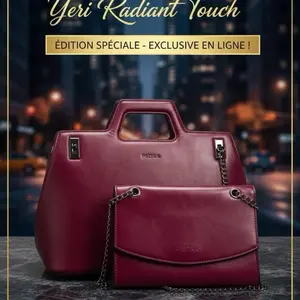 Yeri Radiant Touch Édition Spéciale - Exclusive En Ligne - Luxurious Women's Hand Bag with Chain Strap