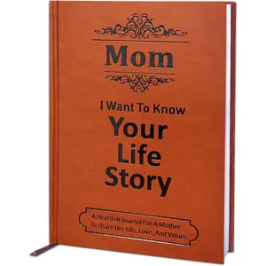 Mom I Want To Hear Your Story, A Mother'S Guided Journal Book - Gifts For Mom, Christmas, Mothers Day, Birthday  For Mom From Daughter Son -  Mom Gifts