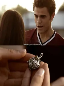 Elena Salvatore Necklace, Tvd Inspired Pendant Jewelry, Fashionable & Stylish Accessory, Perfect Gift for Fans, Durable Design, Modern Fashion Accessories