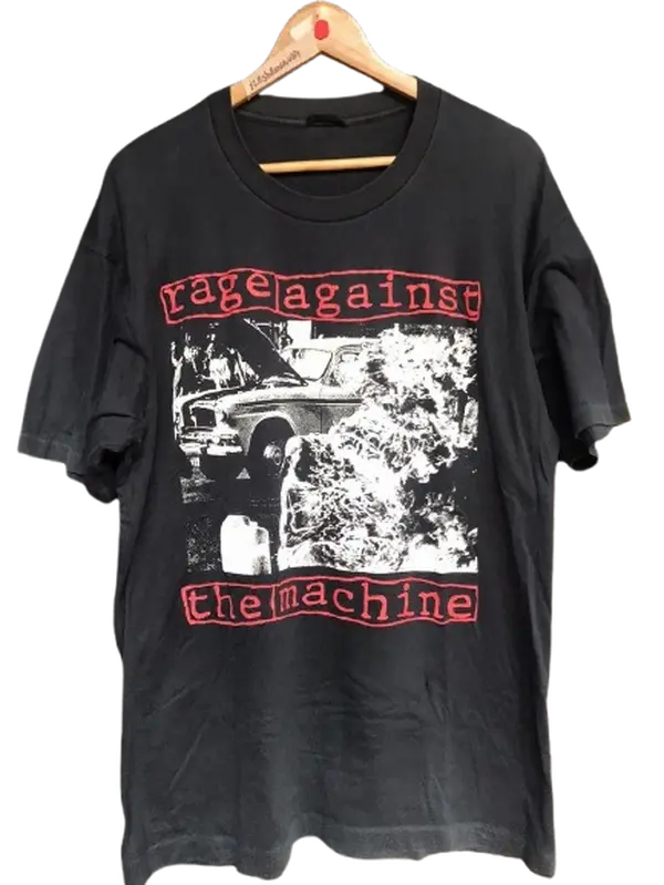 Rage Against The Machine Band Black Short Sleeve Unisex T shirt S