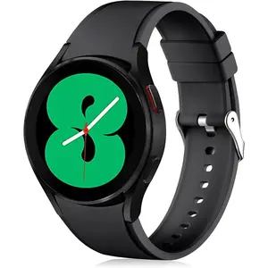 No Gap Band Compatible With Samsung Galaxy Watch 7 5 4 6 (44mm 40mm), Watch 5 Pro (45mm), 4 Classic (46mm 42mm) - 20mm Quick Release Sport Replacement for Women Men