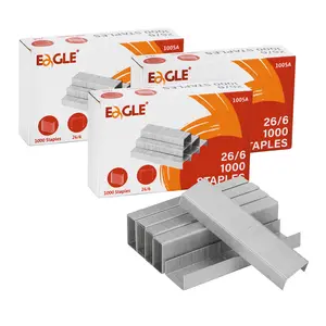 26/6 Staples, 3000/5000/90000pcs Standard Staples, Metal Stapler Accessories for Teaching, Office, Gift Packaging