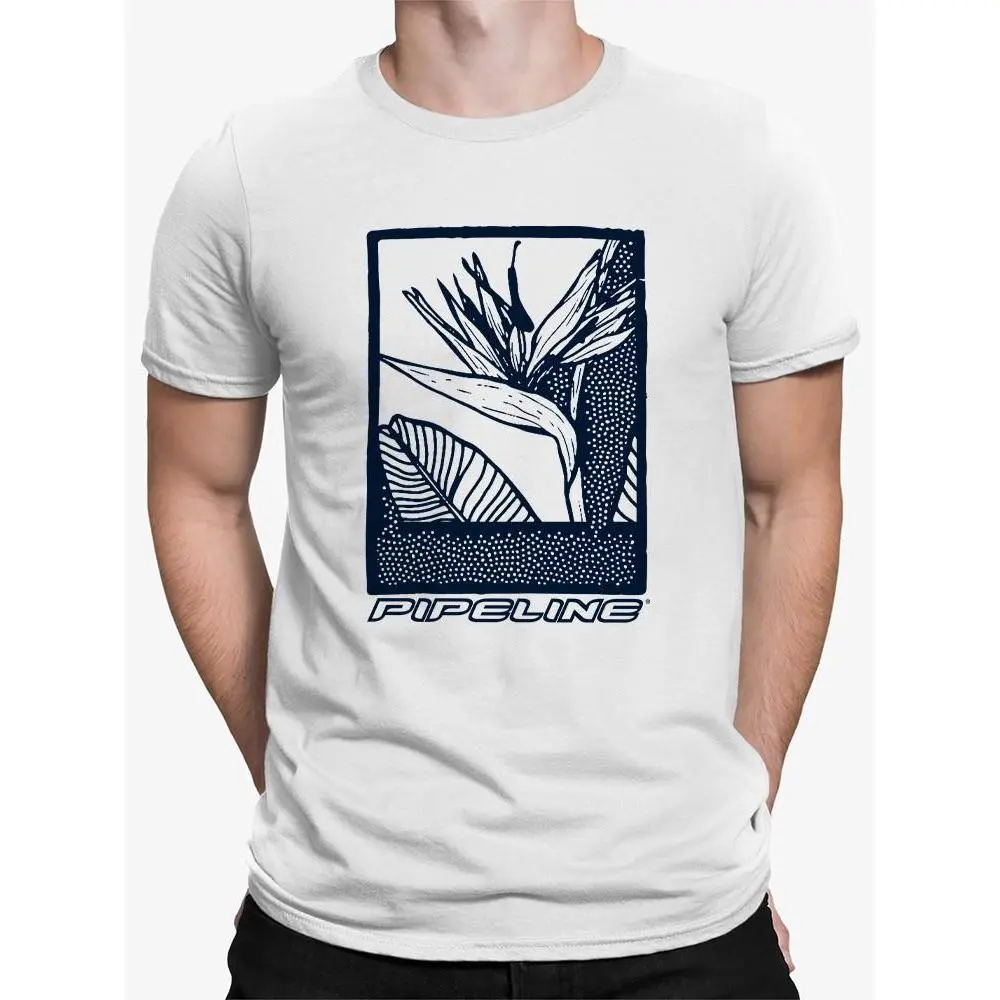 PIPELINE Pro "Bloom" Men's Short Sleeve Graphic Tee Casual Menswear, Available in Various Colors, Casual, Menswear, Top Fabric, Soft, Ocean, Pullover
