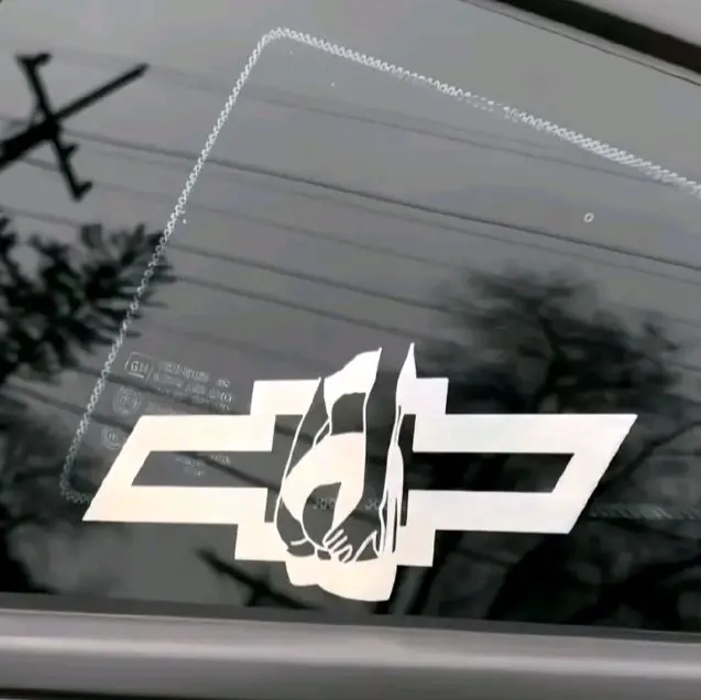 Chevy Car Sticker, Decal #2 - Perfect for Any Chevy Car Fan