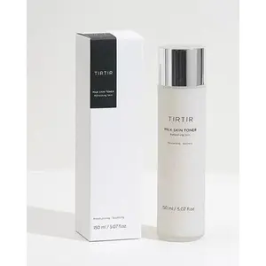 TIRTIR Korean Deep Moisturizing Milk Rice Toner - 150ml, Chamomile-Infused Moisturizer for Sensitive Skin to Hydrate