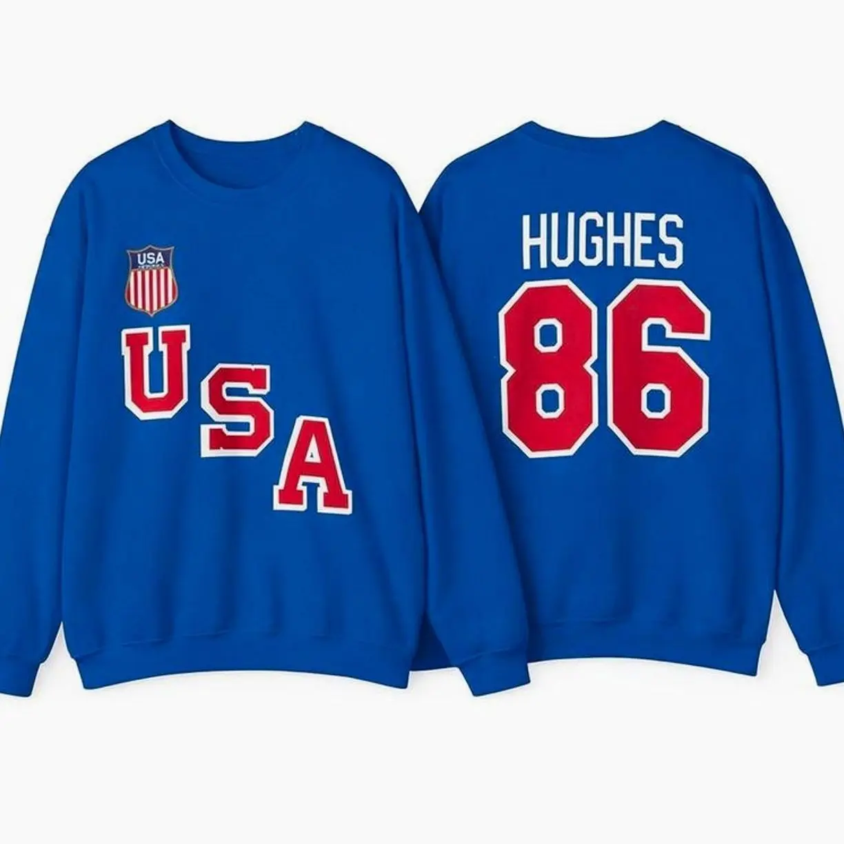 USA HOCKEY Jack Hughes #86 Heavy-Blend Hoodie/T-shirt/Sweatshirt, Gift For Men and Women, Unisex Shirt