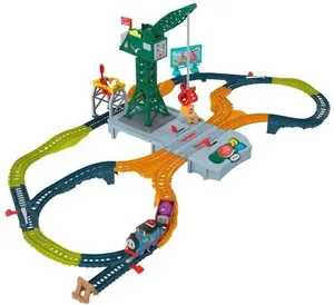 Fisher Price - Thomas & Friends Talking Cranky Delivery Train Set  [Collectible Figurine/Statue/Bust] Train