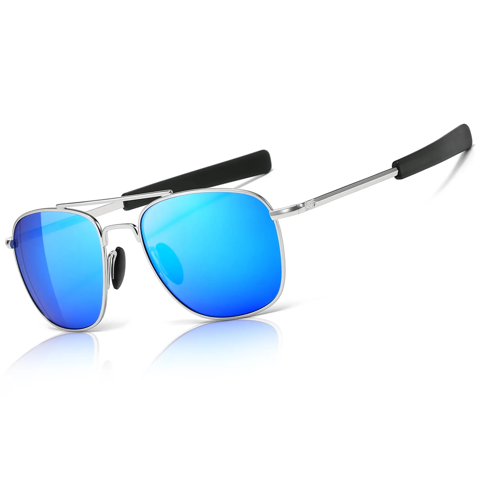 2025 Silver Frame/Blue Mirrored Lens