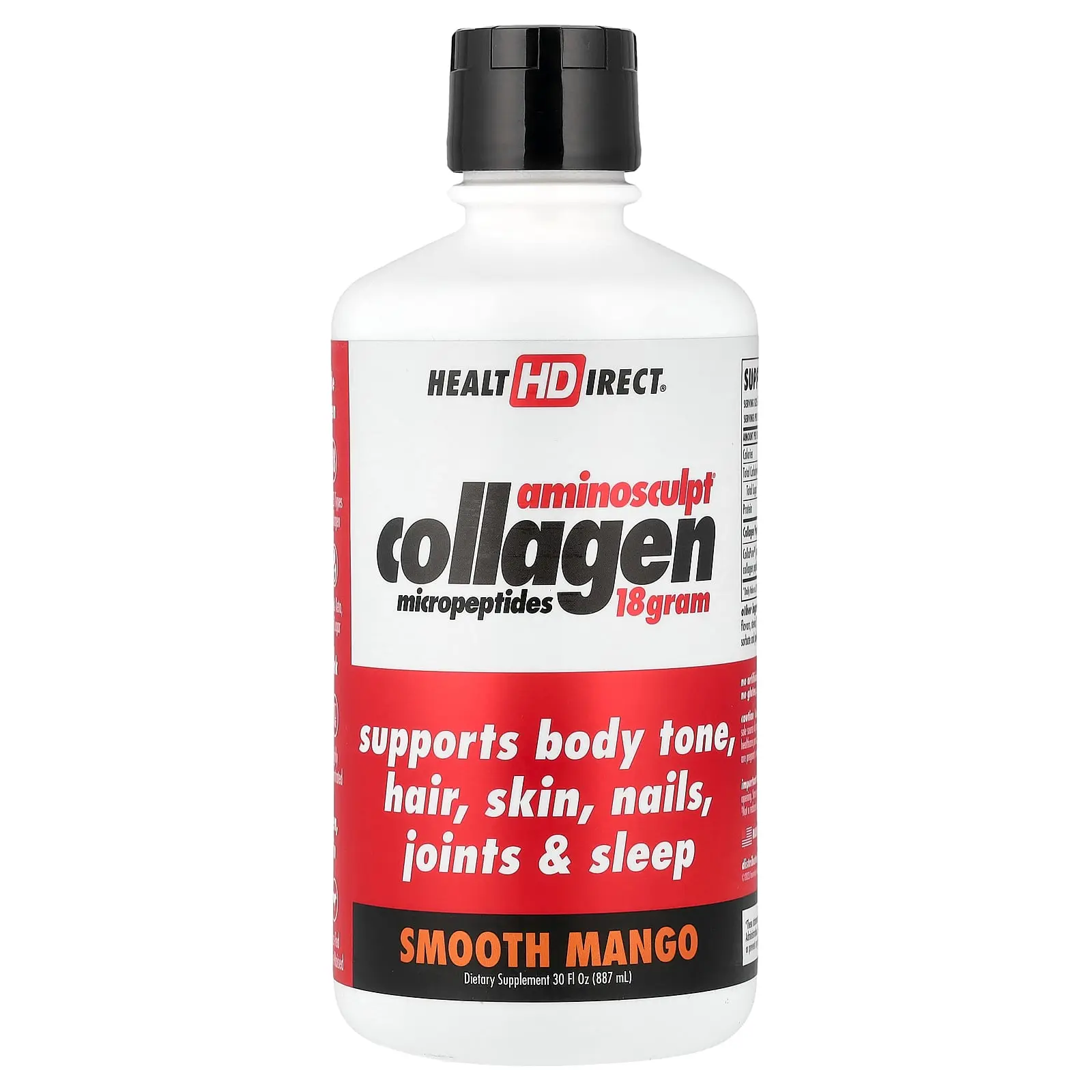 Health Direct AminoSculpt® Collagen, Smooth Mango, 30 fl oz (887 ml)