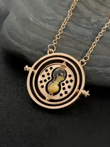 Time Converter Hourglass Necklace, Movie Inspired Design, Versatile Sweater Chain, Trendy Accessory, Perfect Gift Idea
