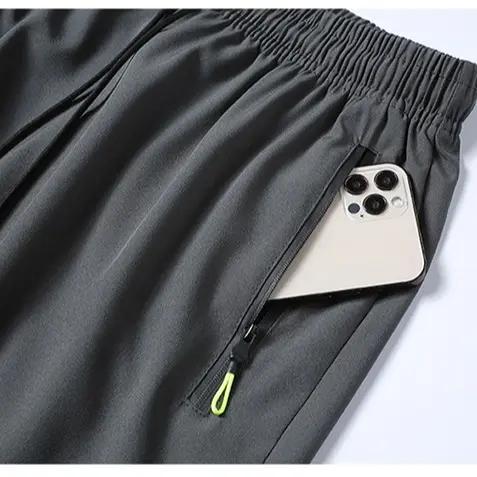 Men’s Universal 3-Pack Lightweight Casual Sports Shorts - Stretch Waist, Adjustable Drawstring, Breathable Polyester Fabric, Side Pockets, Regular Fit - Ideal for Running, Gym, Father’s Day Gift, Active