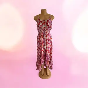 	Indian Viscose Dress One Size – Casual Chic Look